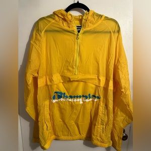Champion yellow windbreaker
